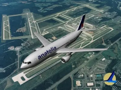 Airbus A-300 Air Anatolia 3D model