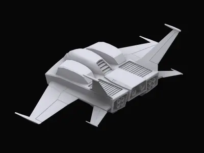 Gundam Zeon Dodai model 3D model