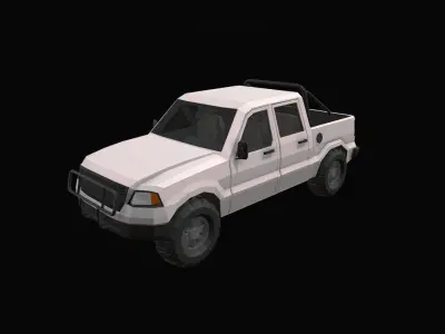 Low Poly Off Road Vehicles Free low-poly 3D model