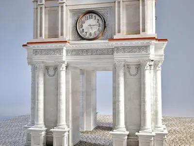 Old architectural Arch 3D model
