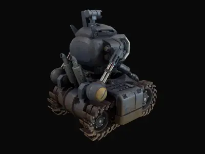 Metal Slug Low-poly 3D model