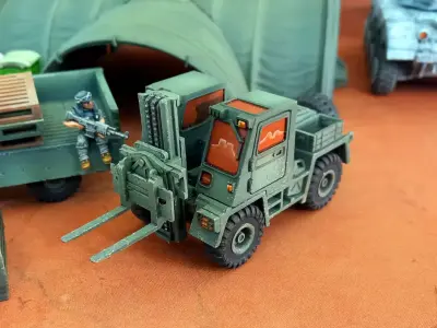 Military Forklift - 28mm Sci-Fi 3D print model