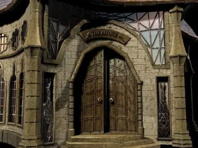 Little chirch 3D model