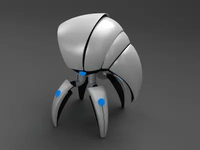 nano robot 3D model