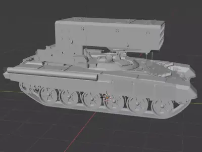 TOS 1A Solntsepek Free 3D print model