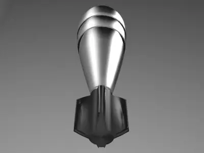 Mortar Ammunition - Type M69 3D model