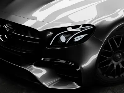 Mercedes-Benz E63s 3d model Free 3D model