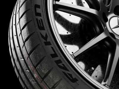 Falken Azenis RS820 235 35 R19 3D model