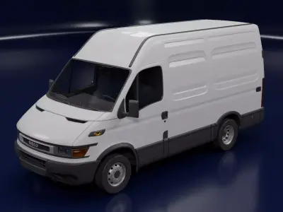 Iveco Daily 3rd Gen 1999-2006 Panel Van Short Wheelbase H2 3D model