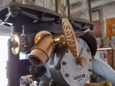 Vanne pompe essence SATAM 3D model