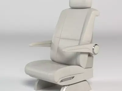 Luxury Airplane Seat 3D model