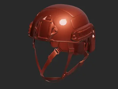 Tacticol Helmet 3D print model