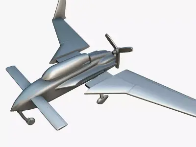 Rutan Model 61 Long-EZ - 3D Printable Model 3D print model