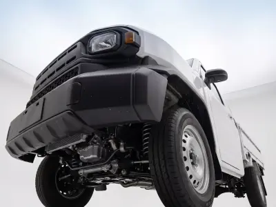 Toyota Hilux Champ Flatbed Pickup Truck Low-poly 3D model