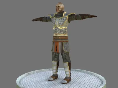 Knight King 3D model