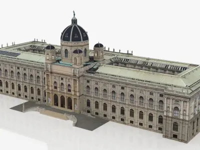 Natural History Museum Vienna Austria 3D model