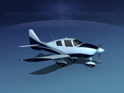 Cessna 400 TTx V01 3D model