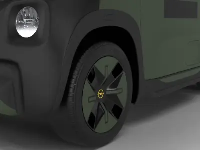 Opel Rocks-e 2020 Dutch Army 3D model