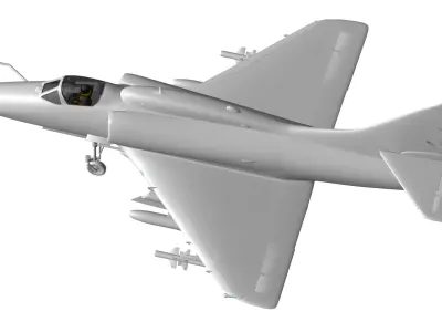 Douglas A-4 Skyhawk 3D model