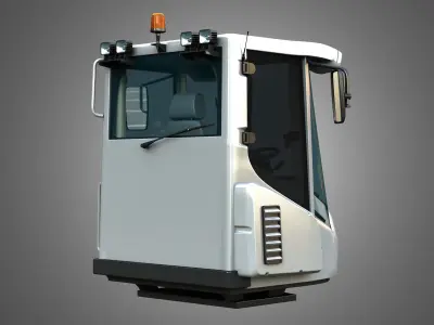 Loader L538 Cabin 3D model