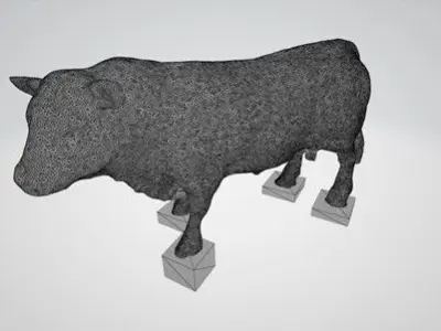 Only a Cow Free 3D model