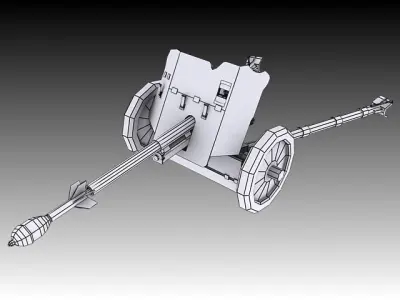 Pak 37 3D model