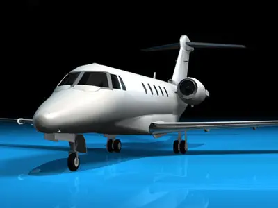 Citation III 3D model