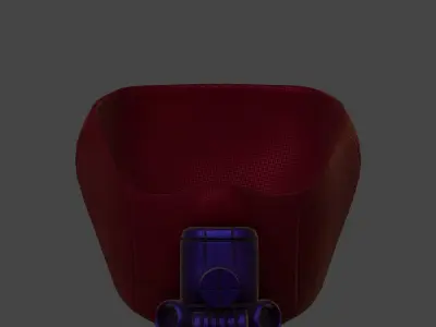 Gas mask helmet 3d model scifi Low-poly  Low-poly 3D model 566