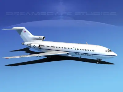 Boeing C-22A USAF 1 3D model