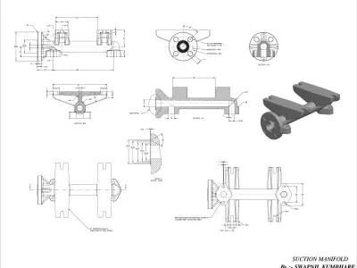 SUCTION MANIFOLD 3D model