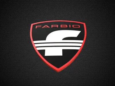 farbio logo 3D model