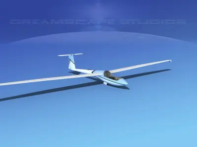 Centrair C-101 Pegase V10 Low-poly 3D model