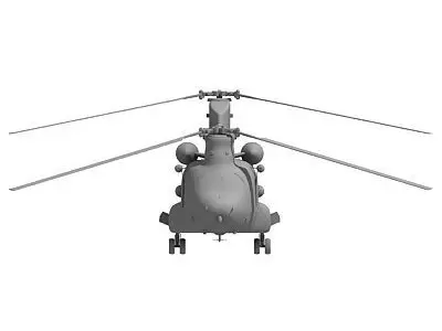Chinook CH-47 Helicopter 2 3D model