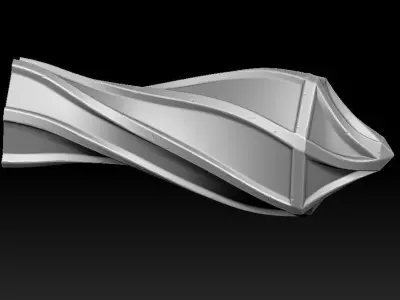 Flower obelisk 3d print Free 3D print model