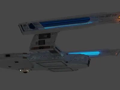 Minute-Man Class Frigate TMP Free 3D model