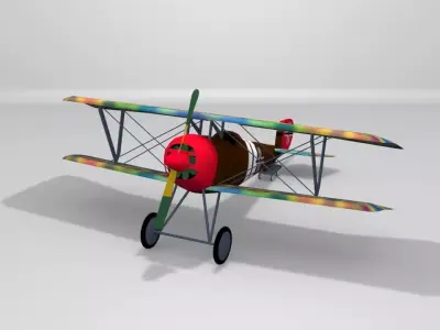 Siemens Schuckert Low-poly 3D model