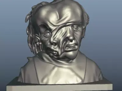 Great Mutato X-Files monster 3D print model