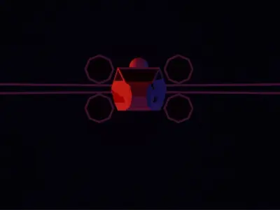 Low Poly X-Wing star wars x - fighter Free low-poly 3D model