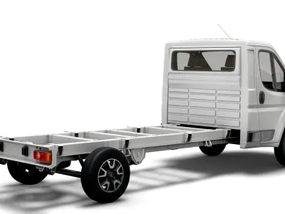 Vauxhall Movano Chassis Truck Single Cab 4300WB 2022 3D model