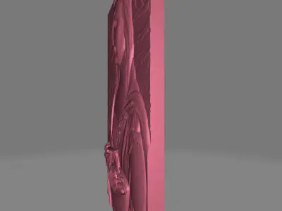 Mona Lisa 3D print model