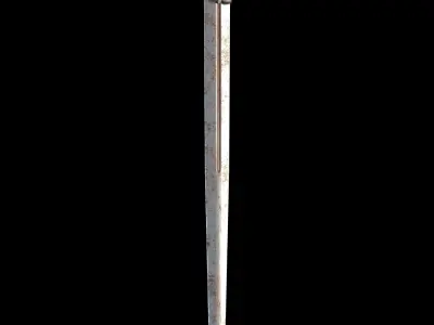 Bastard or Hand and a Half Sword 3D model