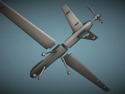General Atomics MQ-9 Reaper - 3D Printable Model 3D print model