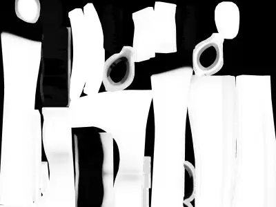 Wooden Axe - Game Ready PBR Prop FBX GLTF OBJ Blend 3D model