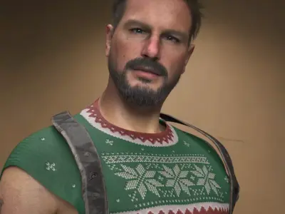 Forrest Character and Outfit for Genesis 9 3D model