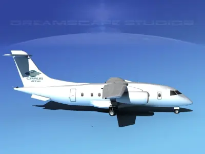 Dornier 328Jet Cirrus 3D model