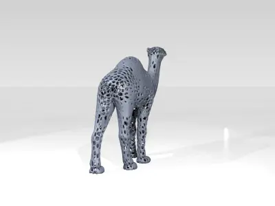 Dromedary Voronoi 3D model