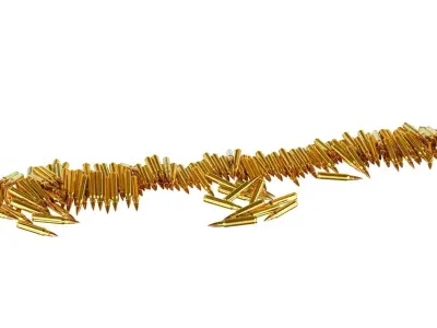 Bullets Pile in the floor 3D model