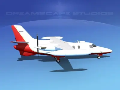 Dreamscape AF-46 Turbo Star Executive V03 3D model