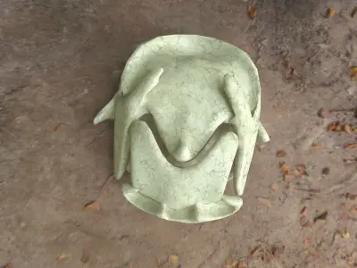 Bones Low-poly 3D model