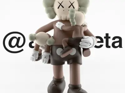KAWS Clean Slate for Print 3D print model